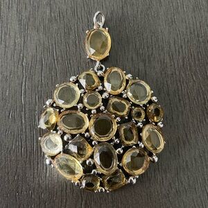 Stunning Pendant | Silver and Gold
